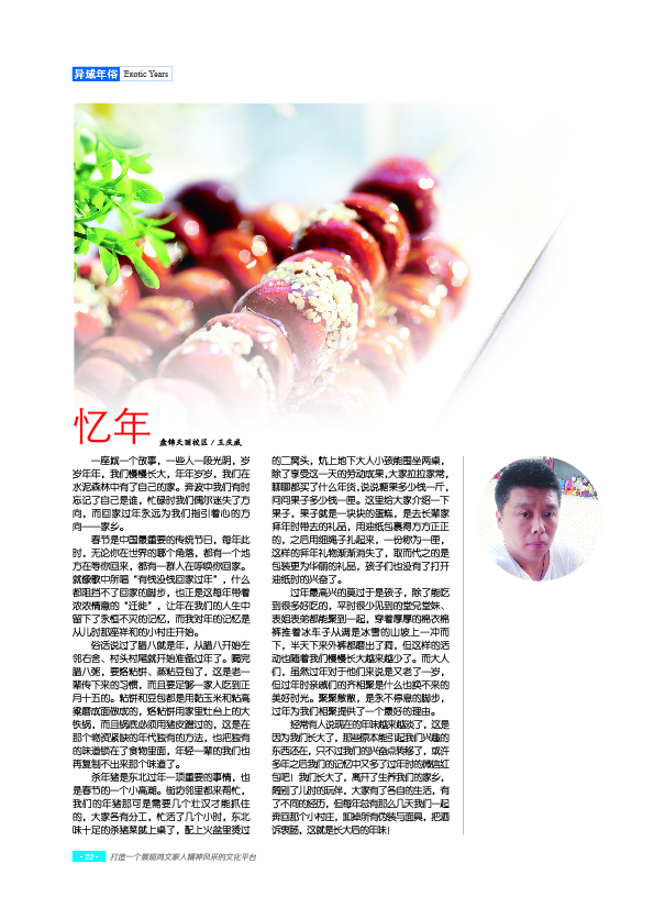 鸿文化原创内刊第6期 2017年1月刊